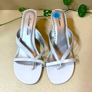 Union Bay White Heels